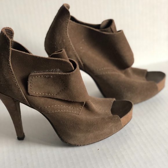 Pedro Garcia | Shoes | Pedro Garcia Charlie Peep Toe Bootie  Pedro Garcia Charlie Peep Toe Bootie in Tan